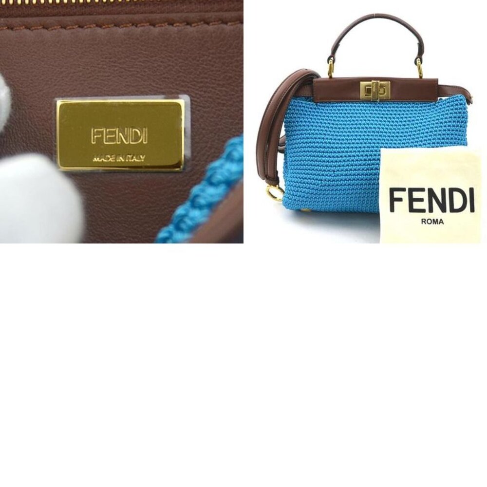 ★SOLD★ Fendi Shoulder Bag Handbag Mini Peekaboo 8 3 - Picture 10 of 10